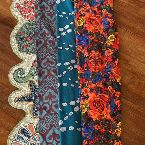 Lularoe OS Leggings Bundle - Picture 1 of 7